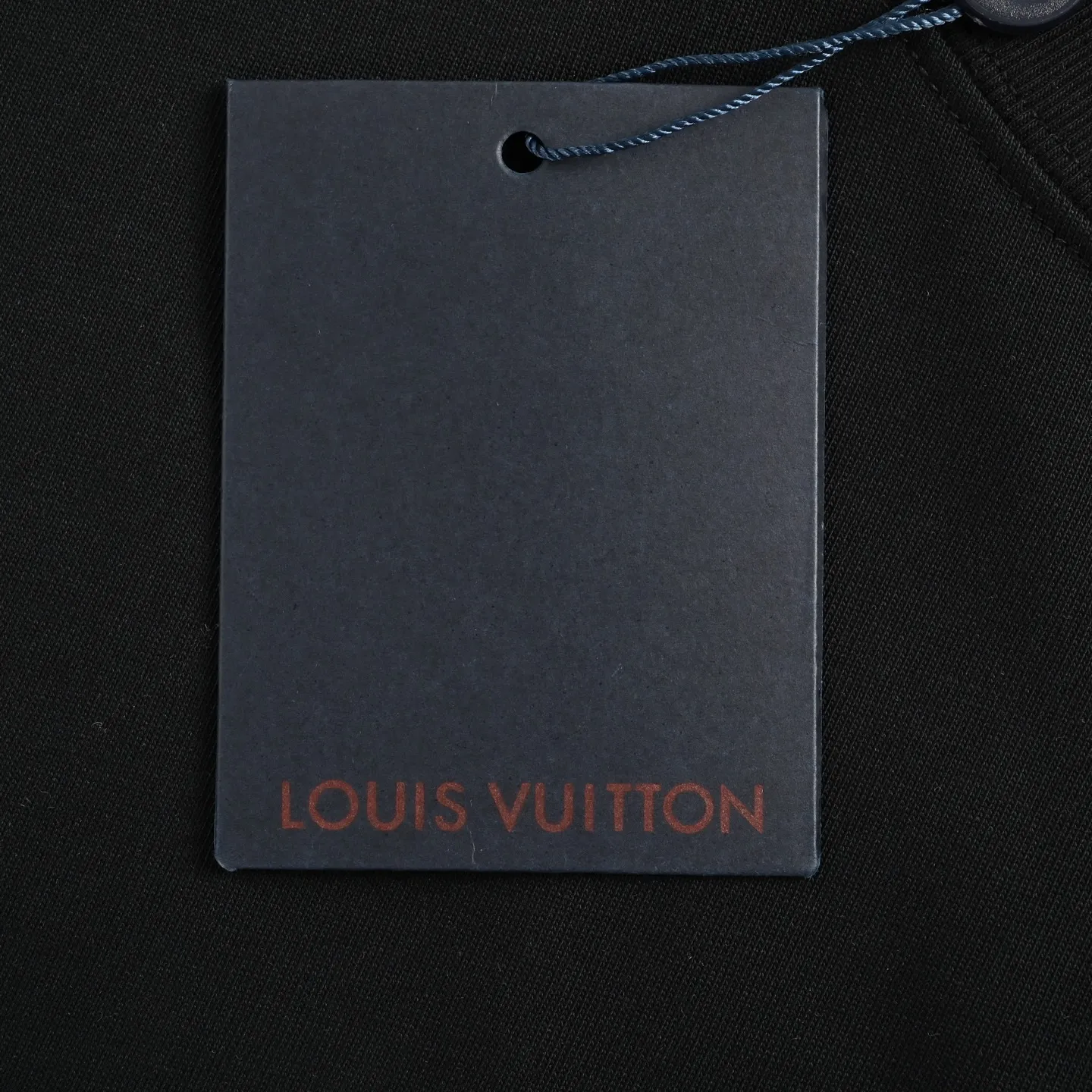 Louis Vuitton/Louis Vuitton front and rear leather letter short sleeves